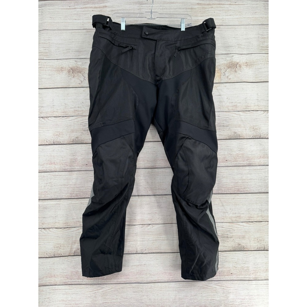 Cortech Apex Air Motorcycle Pants Men 2XL Tall Black Mesh Armored Riding